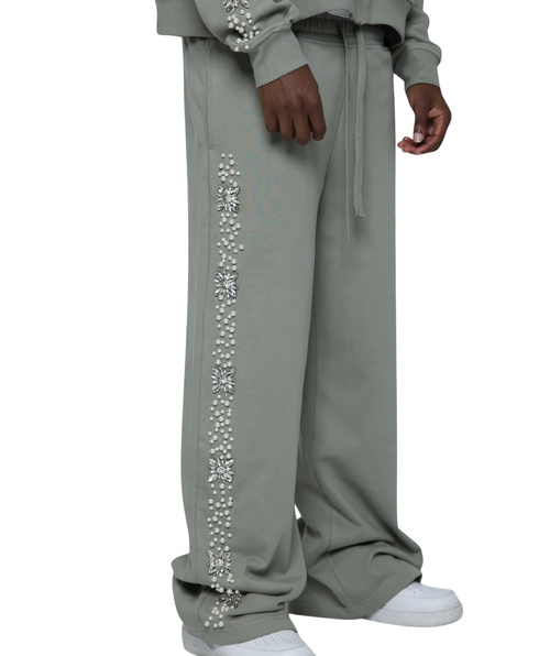 FRATERNAL GREY WHAT THE PEARL PANTS