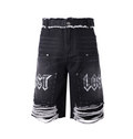 LOST INTRICACY BLACK CARPENTER SHORTS