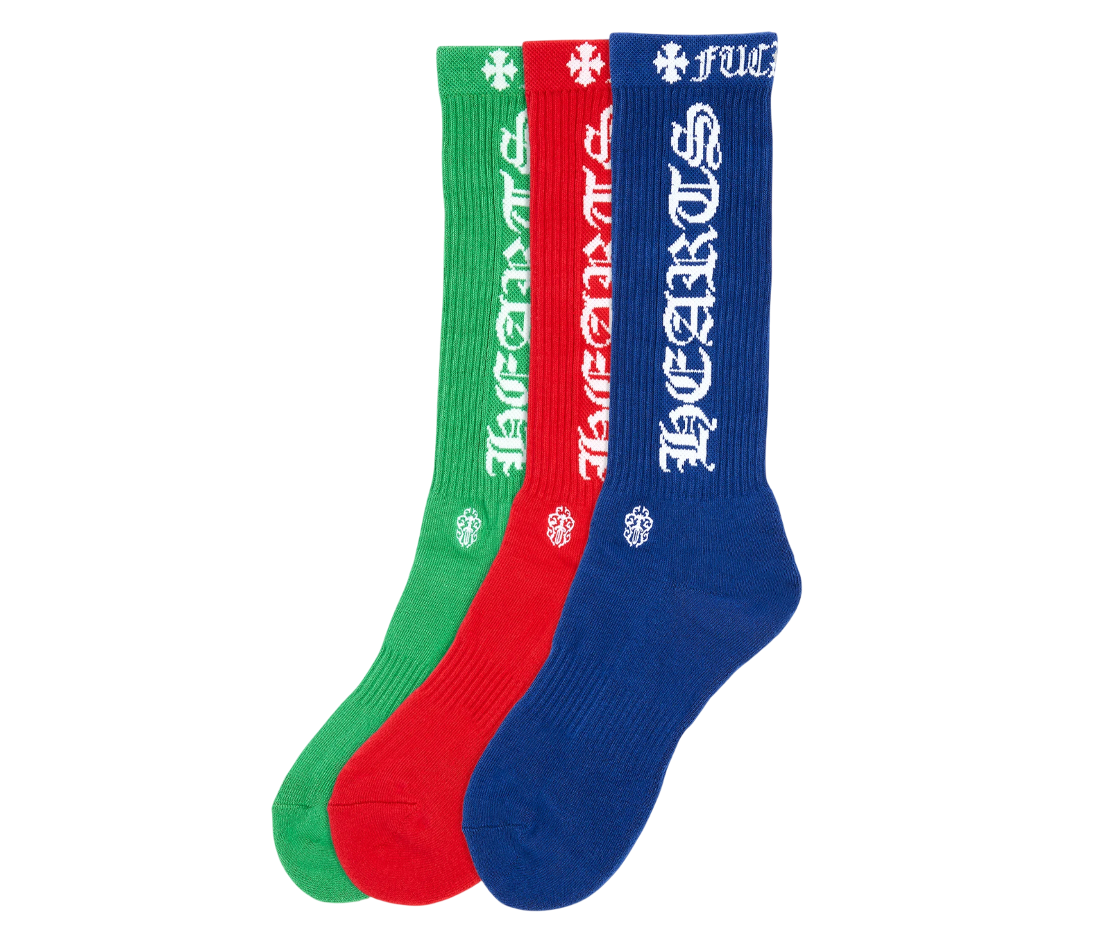 CHROME HEARTS LOGO SOCKS (SINGLES)