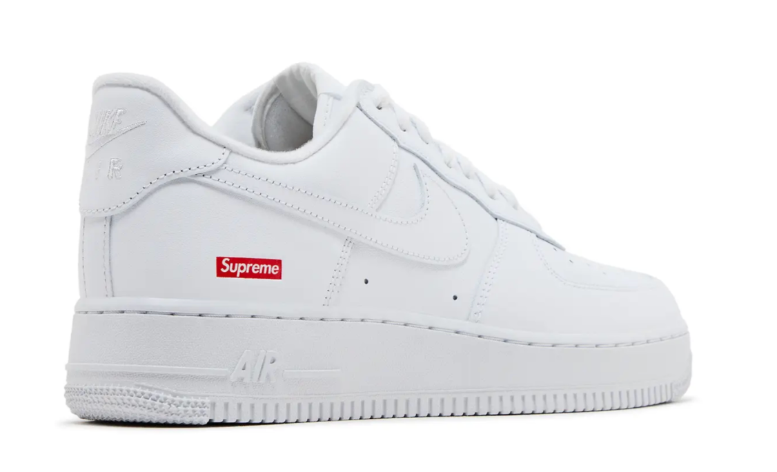 NIKE AIR FORCE 1 LOW SUPREME WHITE