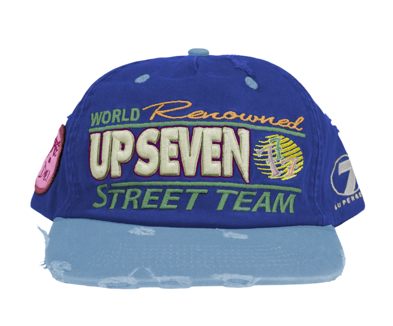 UP7SKATE BLUE STRIP INTL STREET TEAM HAT