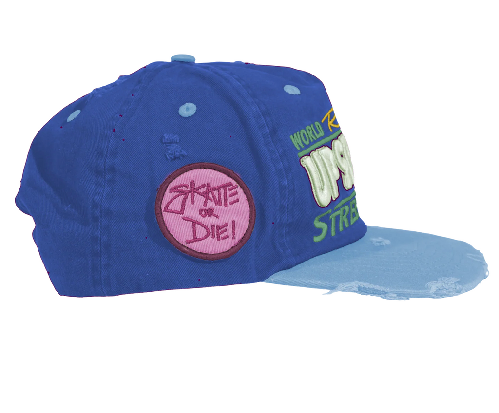 UP7SKATE BLUE STRIP INTL STREET TEAM HAT