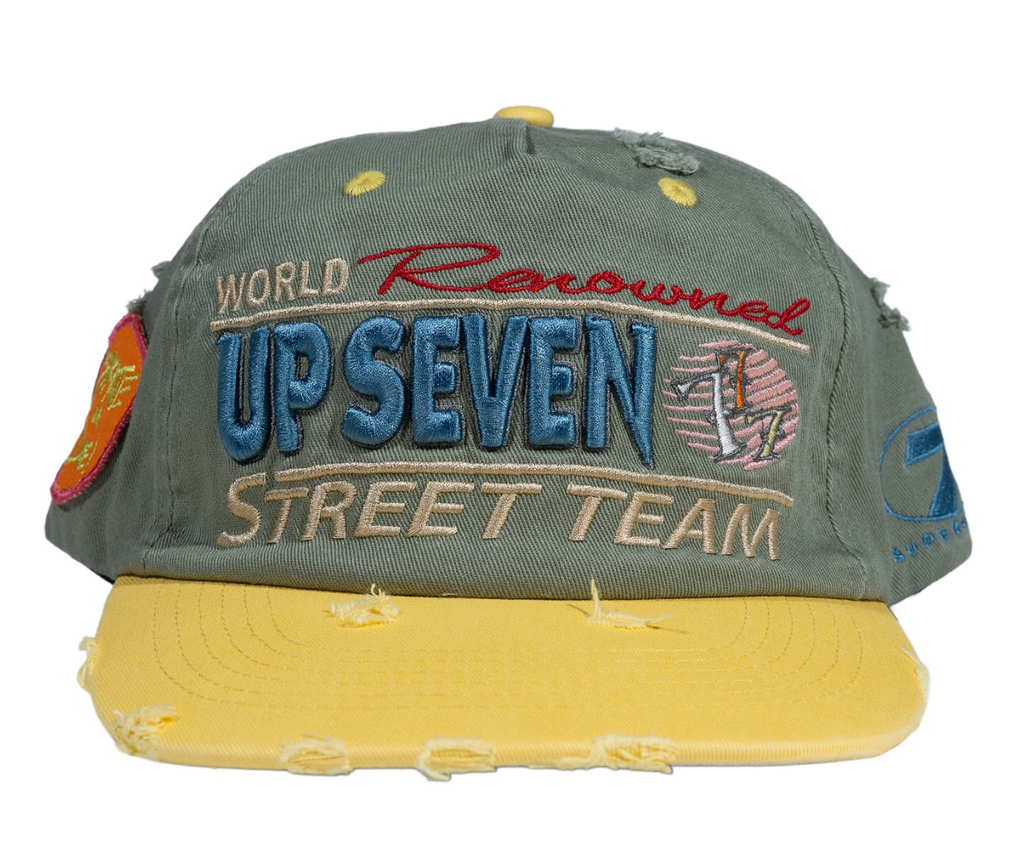UP7SKATE GREEN BEAN INTL STREET TEAM HAT
