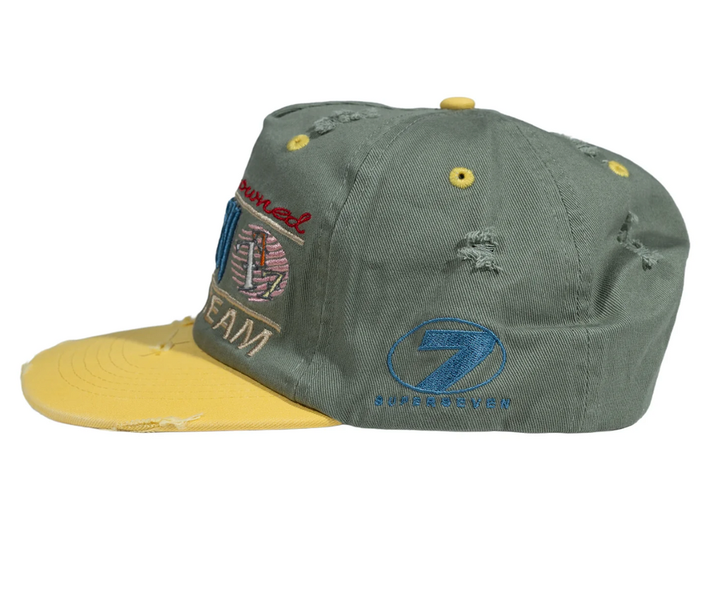 UP7SKATE GREEN BEAN INTL STREET TEAM HAT