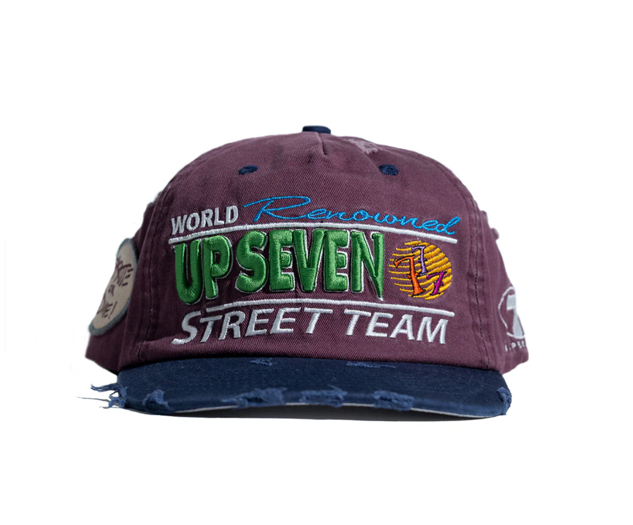 UP7SKATE PLUM INTL STREET TEAM HAT