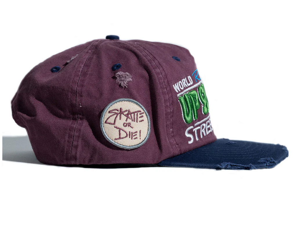 UP7SKATE PLUM INTL STREET TEAM HAT