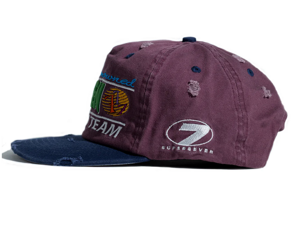UP7SKATE PLUM INTL STREET TEAM HAT