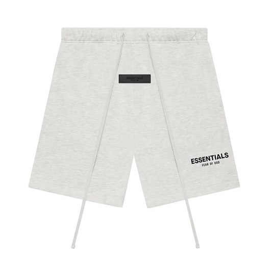 ESSENTIALS LIGHT OATMEAL SHORTS