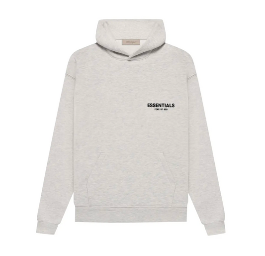 ESSENTIALS LIGHT OATMEAL HOODIE