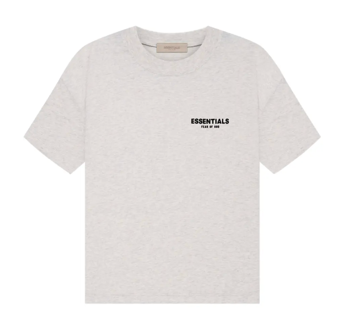 ESSENTIALS LIGHT OATMEAL TEE