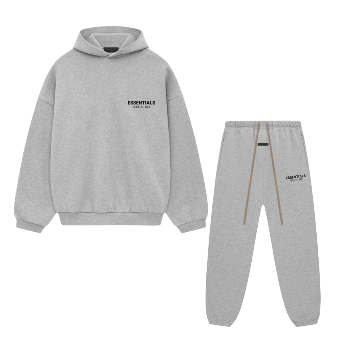 ESSENTIALS LIGHT HEATHER SWEATSUIT