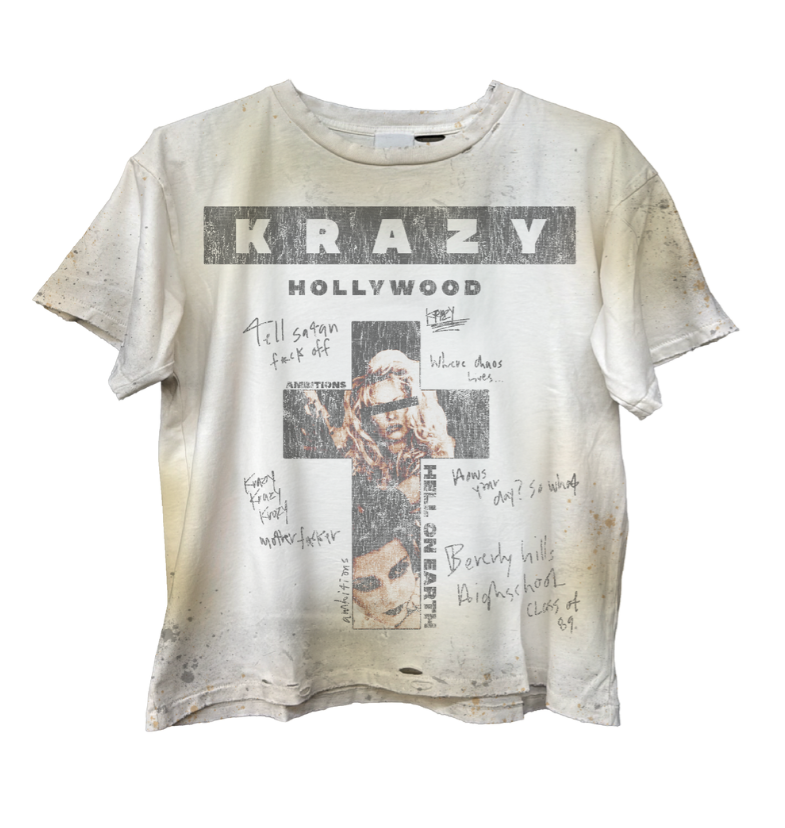 KRAZY AMBITIONS COFFEE IN HOLLYWOOD TEE