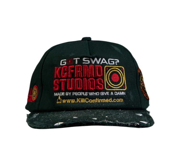 KILL CONFIRMED FOREST GREEN UNSTRUCTURED HAT