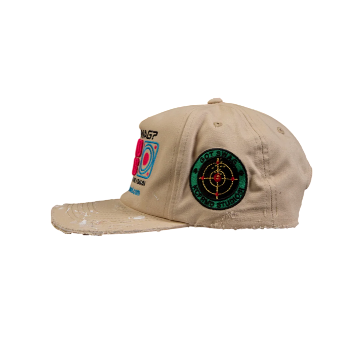 KILL CONFIRMED VINTAGE KHAKI UNSTRUCTURED HAT