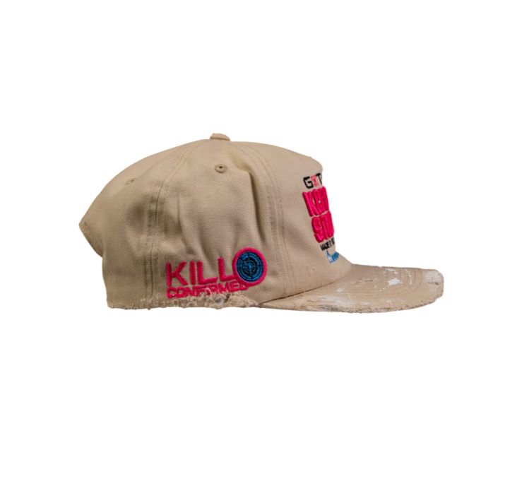 KILL CONFIRMED VINTAGE KHAKI UNSTRUCTURED HAT
