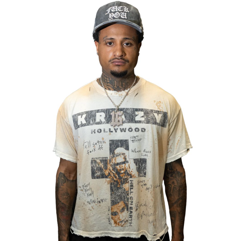 KRAZY AMBITIONS COFFEE IN HOLLYWOOD TEE