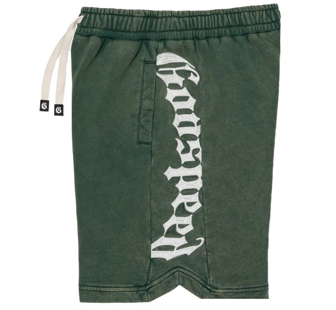 GODSPEED GREEN WASH SHORTS