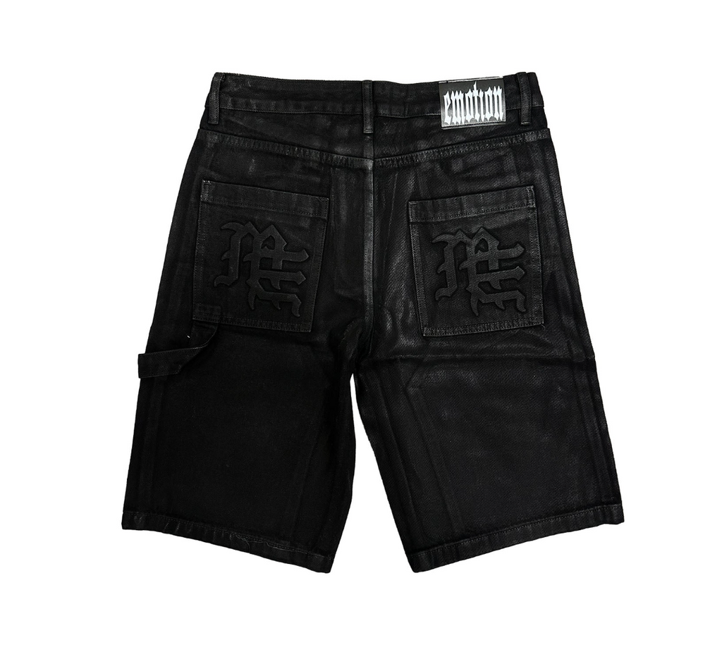 MIXED EMOTION WORKER WAX SHORTS