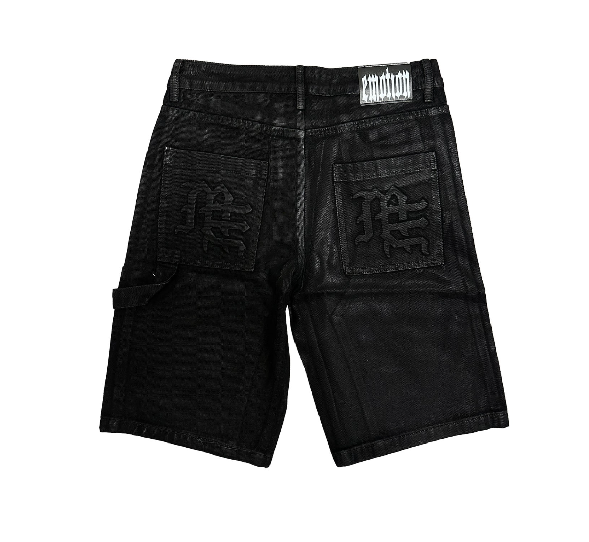 MIXED EMOTION WORKER WAX SHORTS