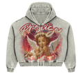 PRESTIGE ANGEL HOODIE RED