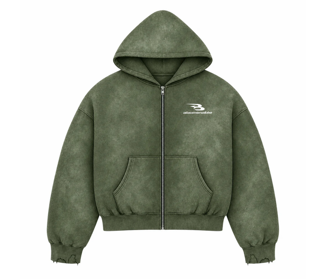 ABOMINABLE OLIVE SPRING JACKET