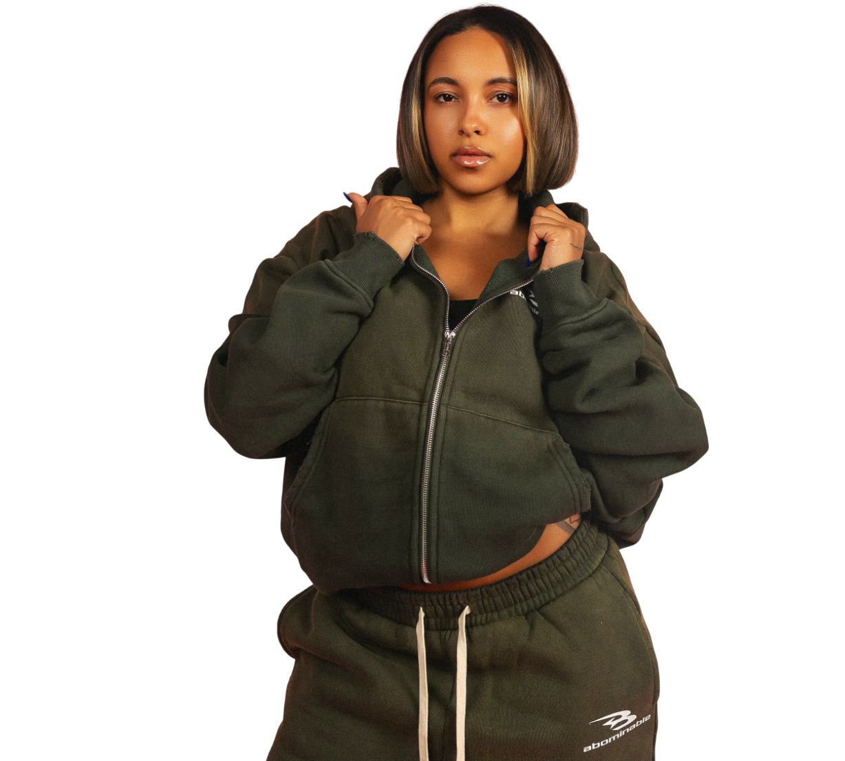 ABOMINABLE OLIVE SPRING JACKET