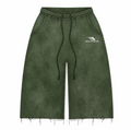 ABOMINABLE OLIVE SPRING SHORTS