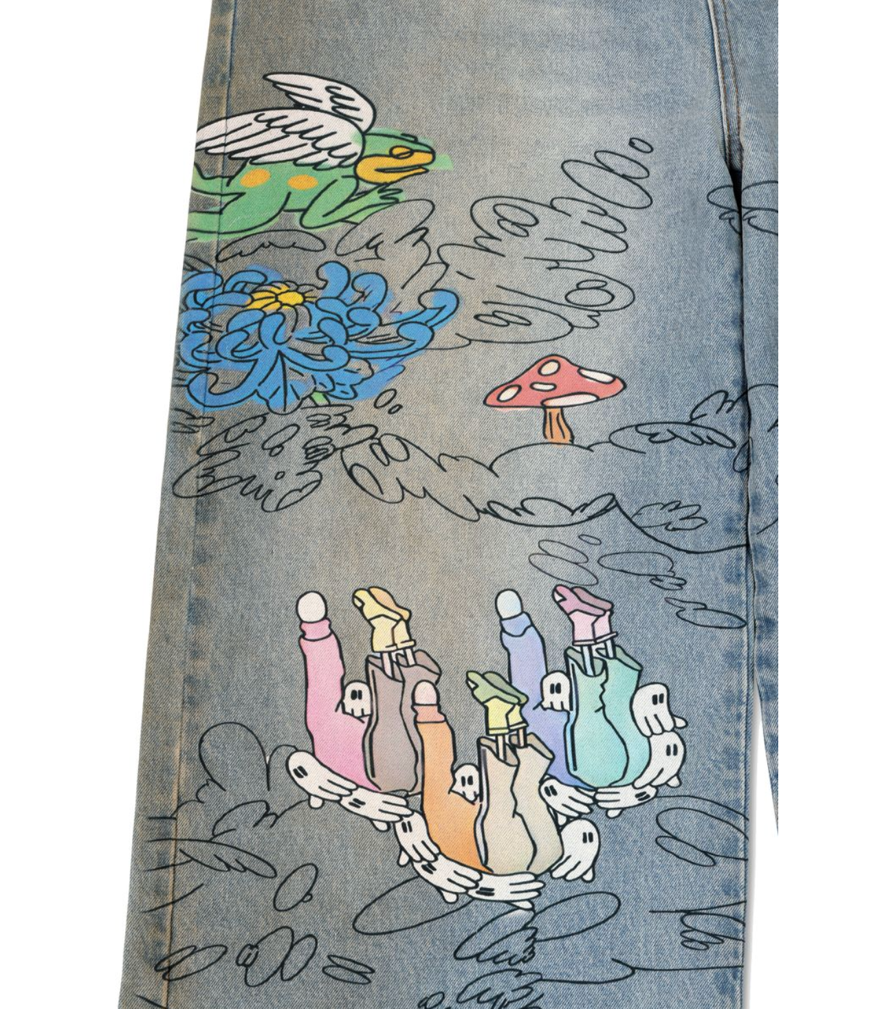 ART IS WAR PAINTER PANTS