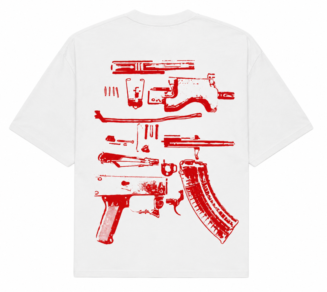 IN DRACO WE TRUST TEE WHITE/RED TEE